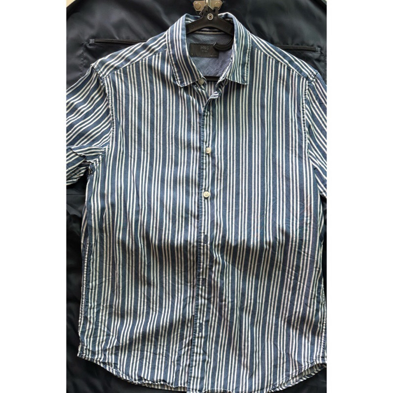 เสื้อเชิ๊ตผู้ชาย mark and spencer ลายใส่แล้วดูดี