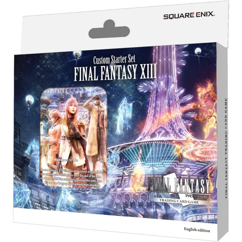 FF FF-XIII-Deck FF Custom Starter Set XIII Deck Final Fantasy T 1 EN Deck FF-XIII-Deck
