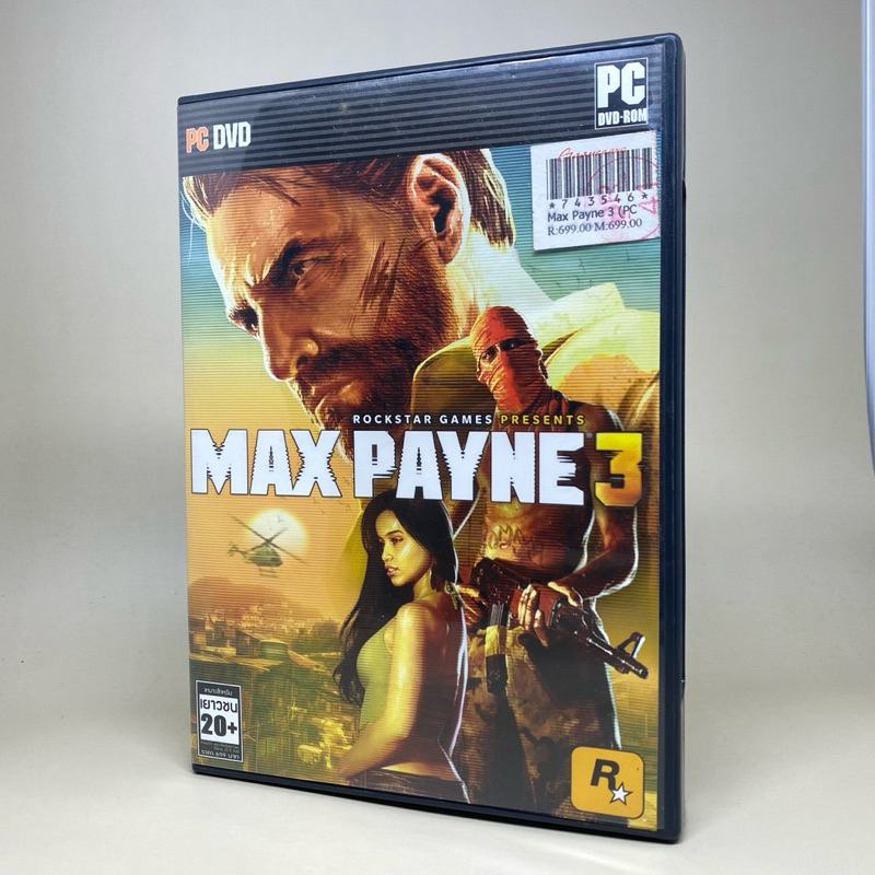 Max Payne 3 (PC) | PC Game for Window XP / 7 / Vista | Original CD Game | เกมส์สำหรับคอมพิวเตอร์