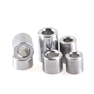 [CNC] แหวนรอง บูชรอง สแตนเลส 304 ขนาด M8 Ø12-14 mm. Stanless Steel 304 Round Spacer.