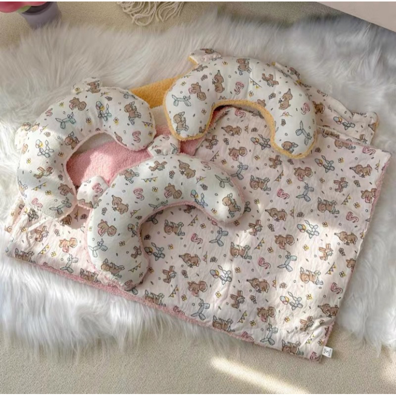 Comforter Set เซ็ตหมอน ผ้าน่ม ลายการ์ตูนน่ารัก