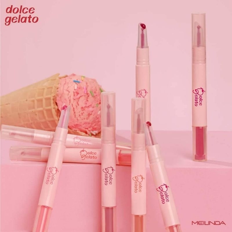 Meilinda Dolce Gelato Lip ลิปทิ้นต์ฉ่ำ