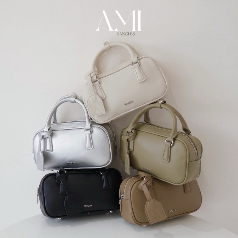 AMI HAND BAG 9 นิ้ว รุ่นสายโซ่ by 8anglesshop D069