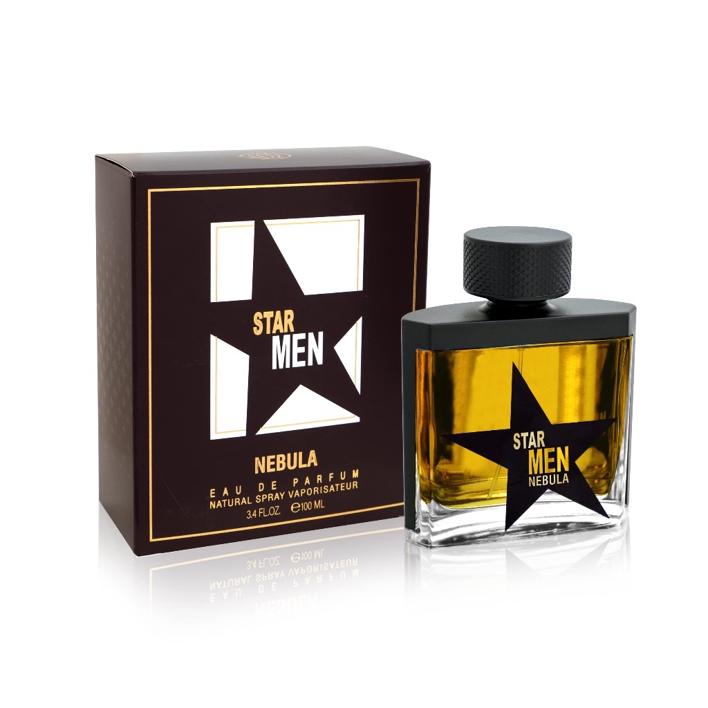 Fragrance World Star Men Nebula EDP น้ำหอมแท้ (Clone of Mugler Pure Malt)