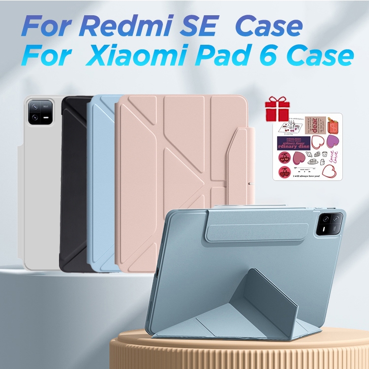 เคส Redmi Pad SE 11 พับเก็บได้ เคสแท็บเล็ต​ แกนY เคสเสี่ยวมี่ แพด SE Case เคส Xiaomi Pad 6 ช่องใส่ปากกา