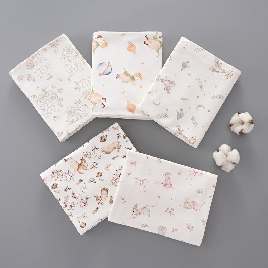 BrananaPlus (90x90cm) ผ้าห่อตัว ผ้าเช็ดตัวคอตตอน Cotton สำหรับเด็กแรกเกิด  Baby swaddle SWD90