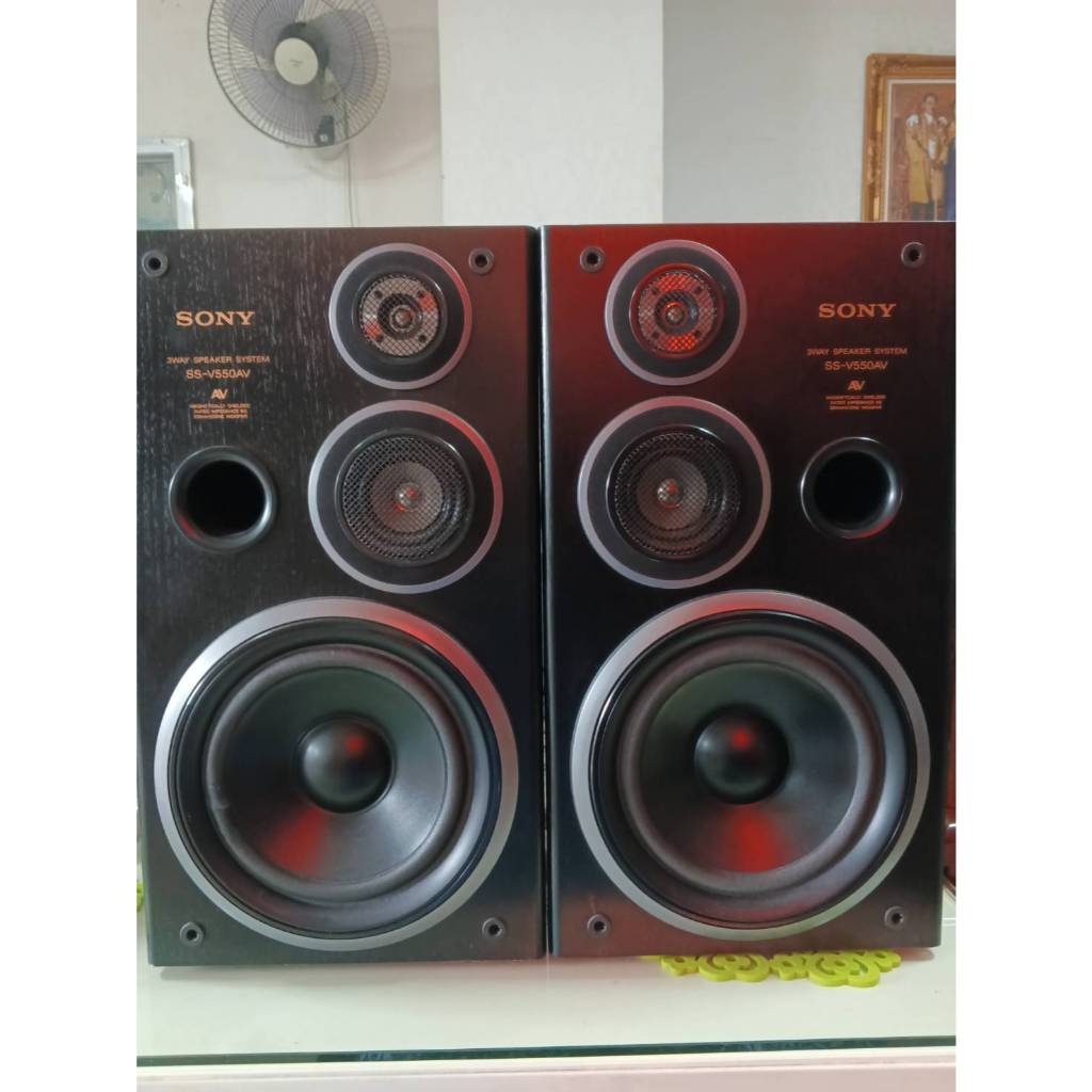 เครื่องเสียง ญี่ปุ่น มือสอง โฮมเธียเตอร์ Home Theater ลำโพง SONY รุ่น SS-V550AV