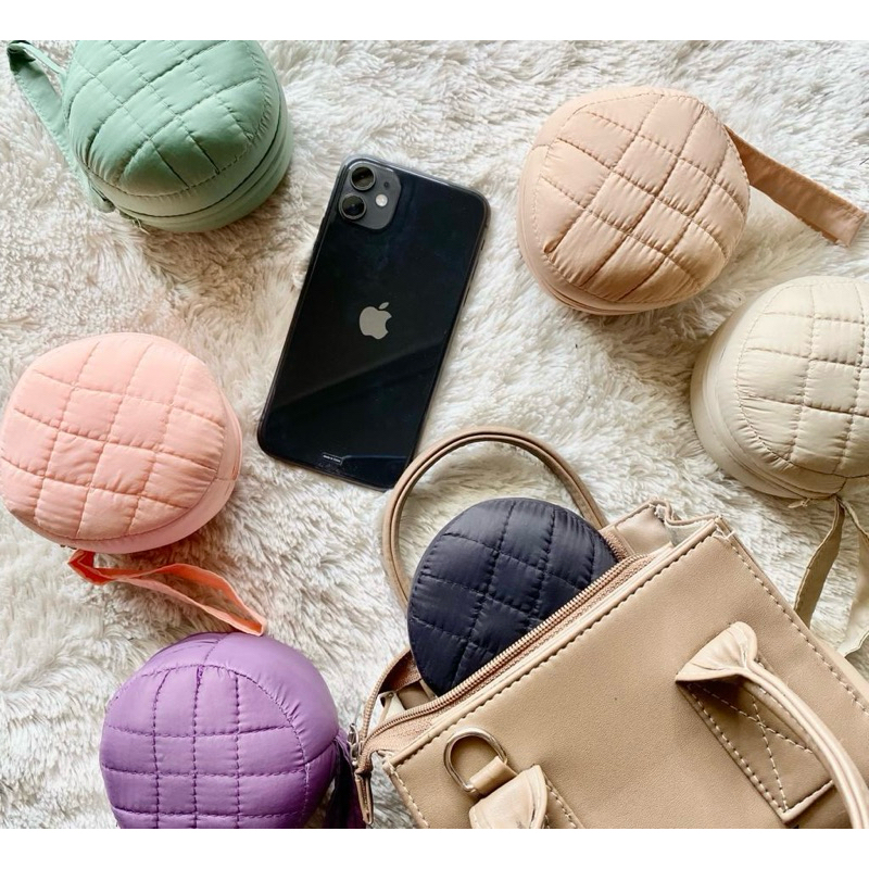 พร้อมส่ง🔥 ผ้าละหมาดพกพา ใช้งานได้จริง ทรงกลมเล็กมากก ✨