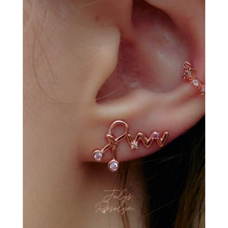 Julys - spider web earrings (Special Halloween Edition)
