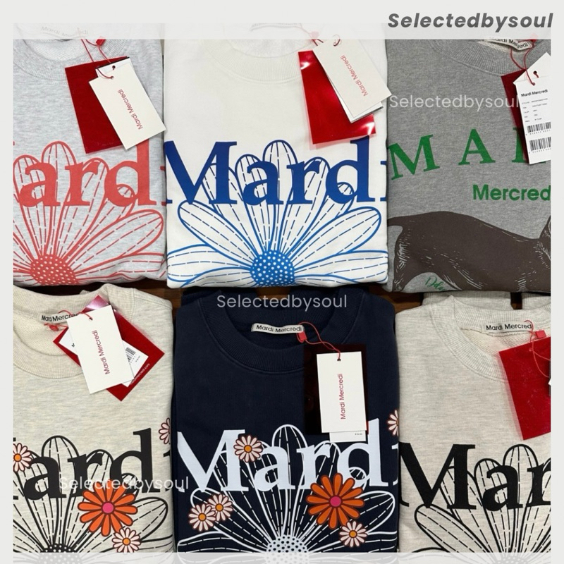 [พร้อมส่ง] Mardi Mercredi Sweat Shirt รุ่นแขนยาว ของแท้100% ✨