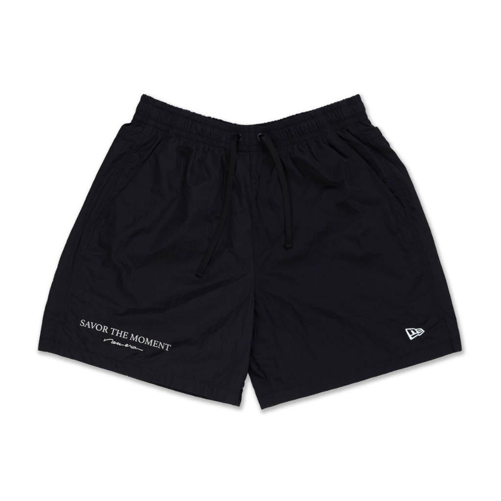 NEW ERA กางเกง รุ่น NEW ERA SAVOR THE MOMENT - SEA BREEZE BLACK WOVEN SHORTS