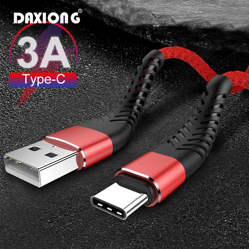 สายชาร์จ สายชาร์จเร็ว 1M Fast Charging Cable 6A สำหรับ Micro USB/Type-C/Samsung/Huawei/OPPO