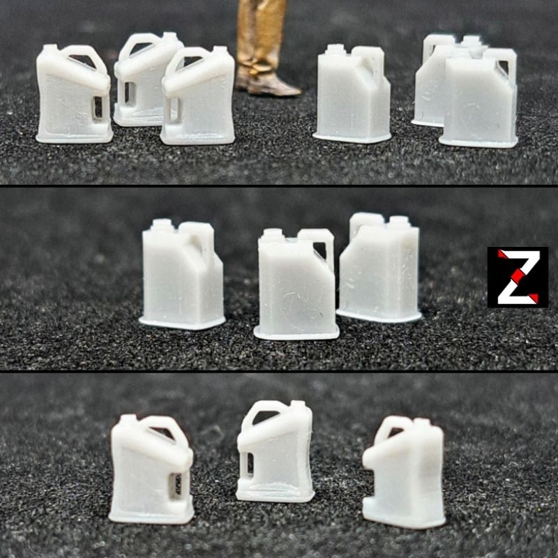โมเดลแกลอนน้ำมันงานดิบ(3ชิ้น) 1:64