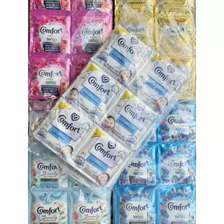 น้ำยาปรับผ้านุ่ม Comfort ชนิดน้ำ แบบซอง 18 มล*24 ซอง household