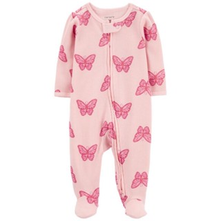 CARTER 1PC SNP PINK BUTTERFLY PRINT L13  คาร์เตอร์หมีจั๊มสูท…