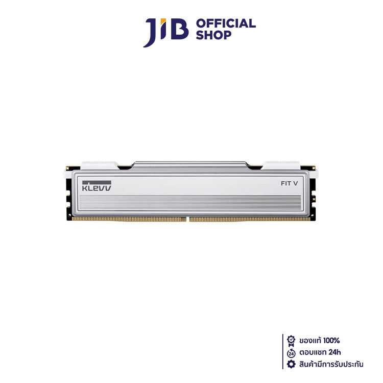 16GB (16GBx1) DDR5 5600MHz RAM (หน่วยความจำ) KLEVV FIT V GAMING OC (KD5AGU880-56K300Q)