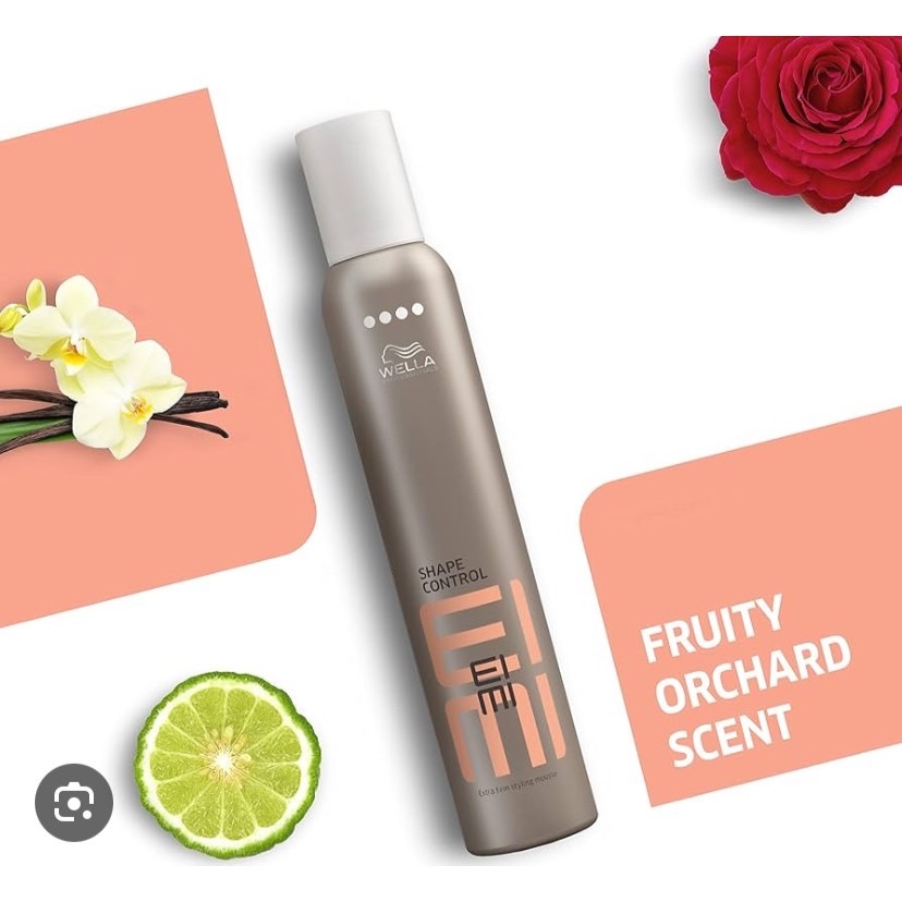 Wella Professionals ไอมี่ เชพ คอนโทรล 300 มล.มูสให้ความอยู่ทรงมาก EIMI Shape Control Hair Mousse 300