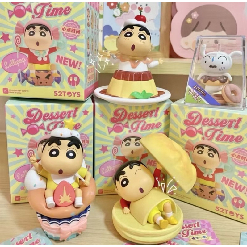 กล่องสุ่ม ชินจังโมเดล ชินจัง โมเดล การ์ตูน shinchan ฟิกเกอร์เกอร์