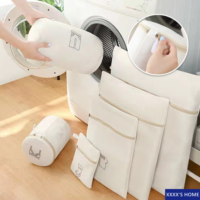 #XX115 Laundry bag ถุงซักผ้าตาข่าย ถนอมผ้า ซักชุดชั้นใน