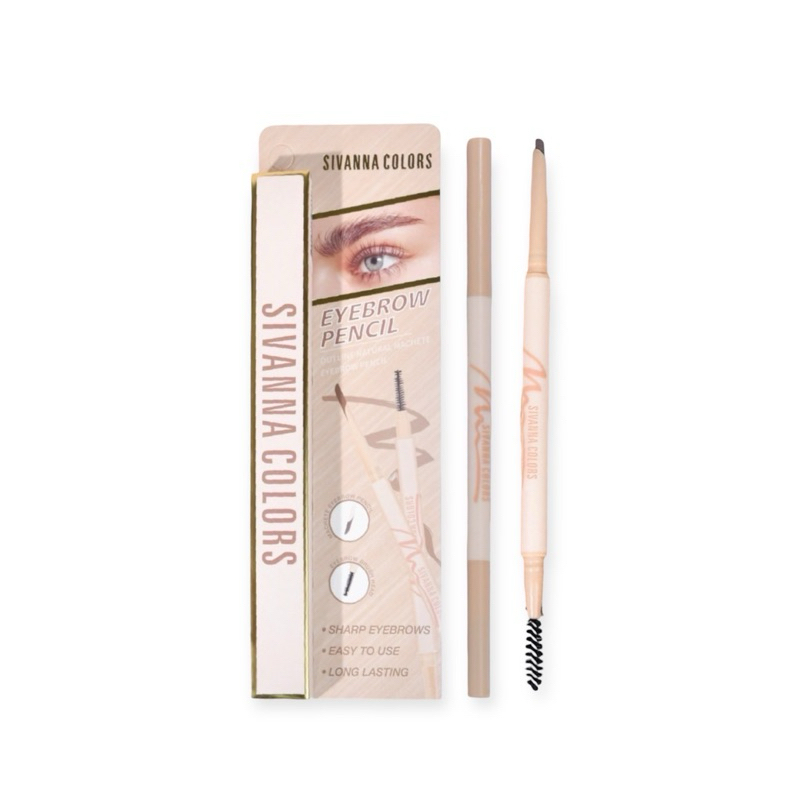 HF505 Sivanna Colors Outline Natural Machete Eyebrow Pencil ชีเวนน่า คัลเลอร์ส เอาท์ไลน์ เนเชอรัล มา