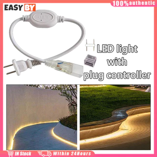 ร้านอยู่ที่ไทย ปลั๊กต่อนีออนเฟล็ก LED 220V เขี้ยวต่อความยาว ปลั๊กต่อนีออนเฟล็ก