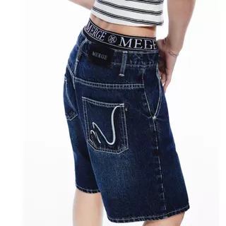 Merge Official - Bobbi Denim Shorts (พร้อมส่ง)