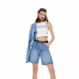 Merge Official - Bobbi Denim Shorts (พร้อมส่ง)
