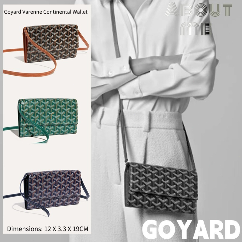 โกย่า 🌸Goyard Varenne Continental Wallet  กระเป๋าสะพายข้าง