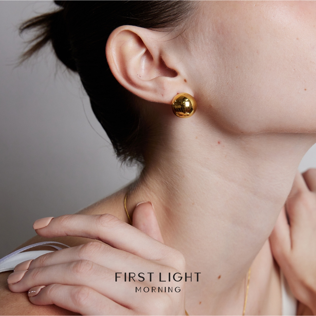 First Light Morning : Arbell Earrings  - Stainless Steel ต่างหู mimimal