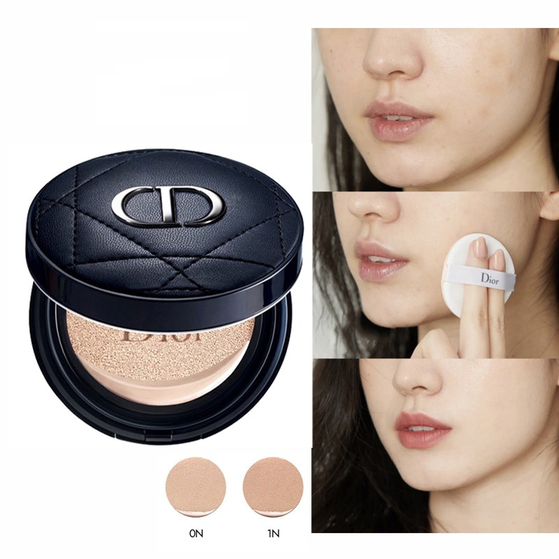 ของแท้ Dior Forever Perfect Cushion Foundation 14g SPF35 PA+++ 0N/1N ควบคุมความมัน/ป้องกันเหงื่อ/แมตต์