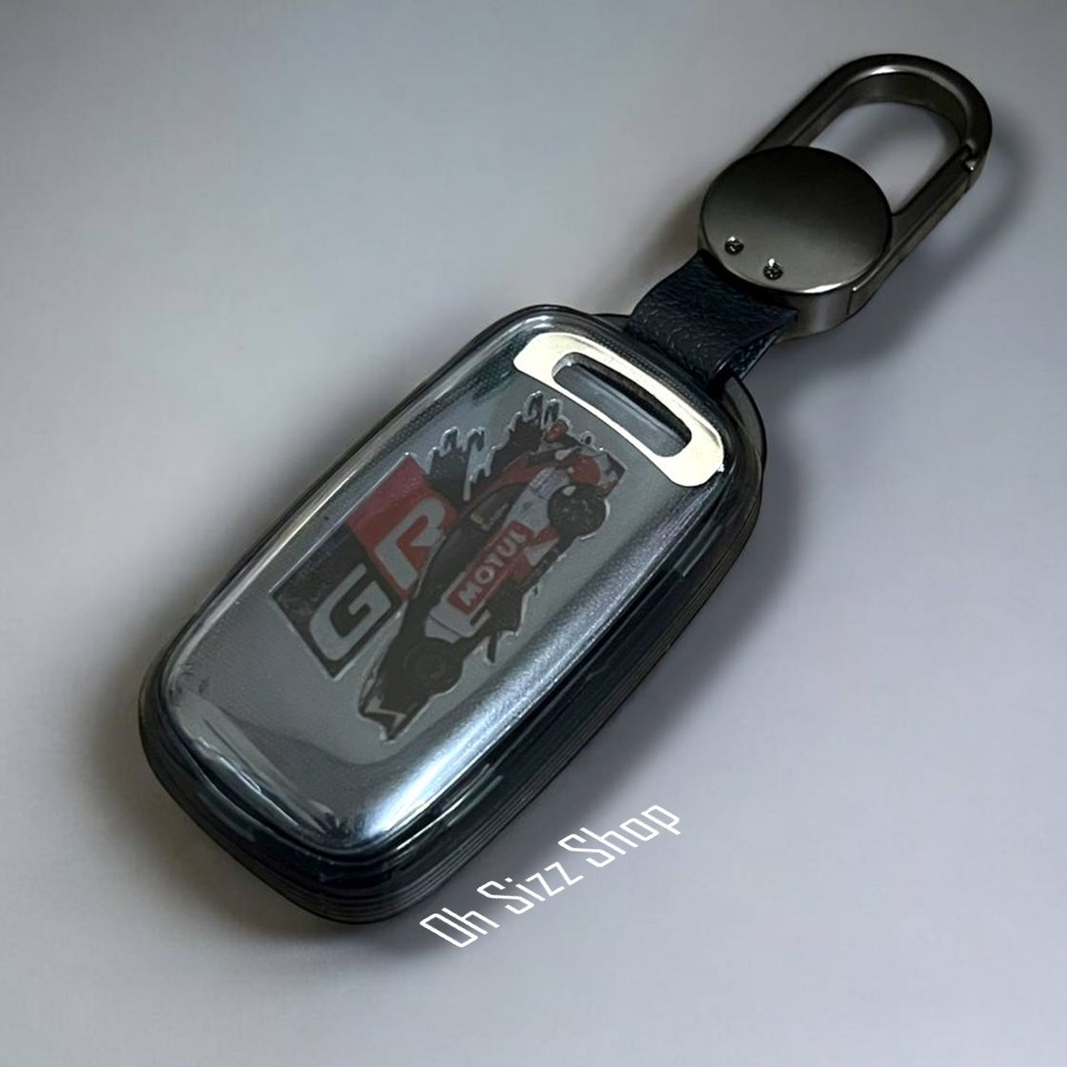 เคสรีโมท Toyota Yaris Cross ฝาหลังใส GR ปกป้องรีโมท 360 องสา กันน้ำและกันกระแทกได้มากกว่า (See Through Transparent TPU