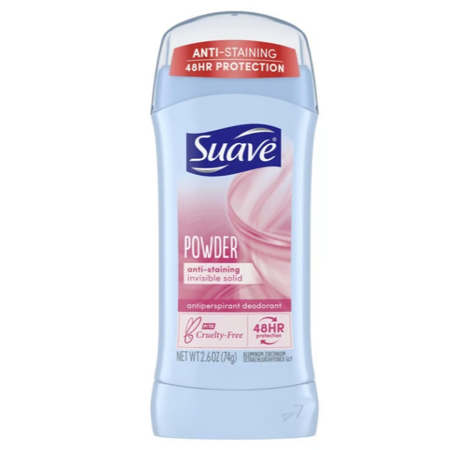 Suave powder anti-staining 48HR 74g