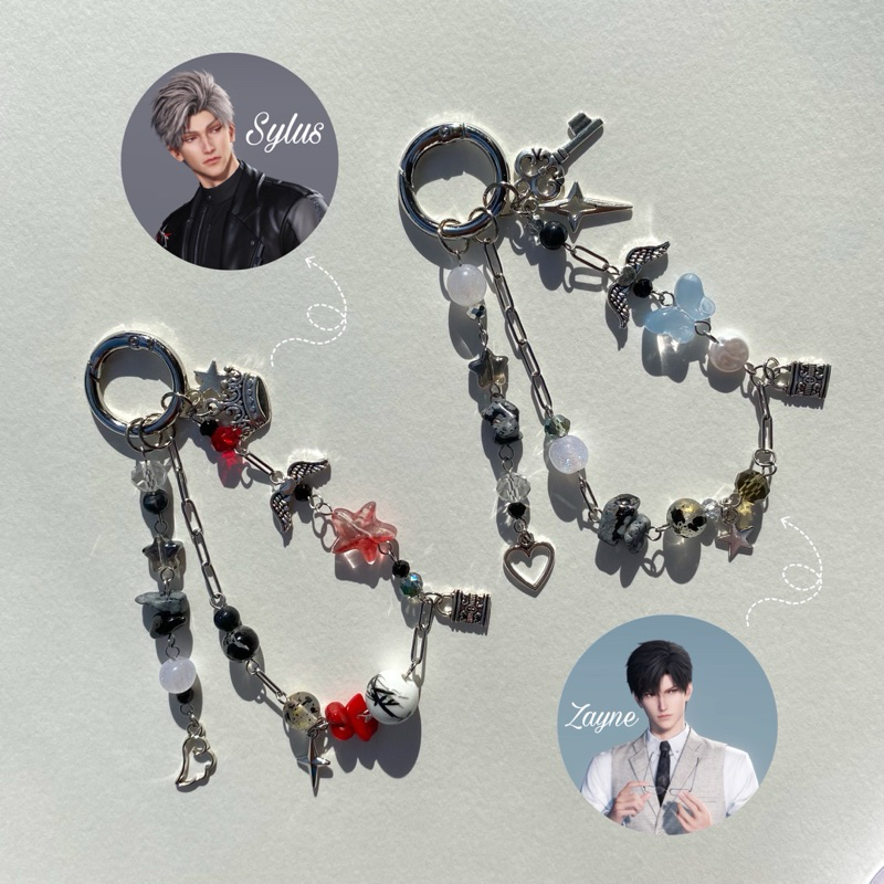 พวงกุญแจ Love and Deepspace | Sylus & Zayne🖤🩵