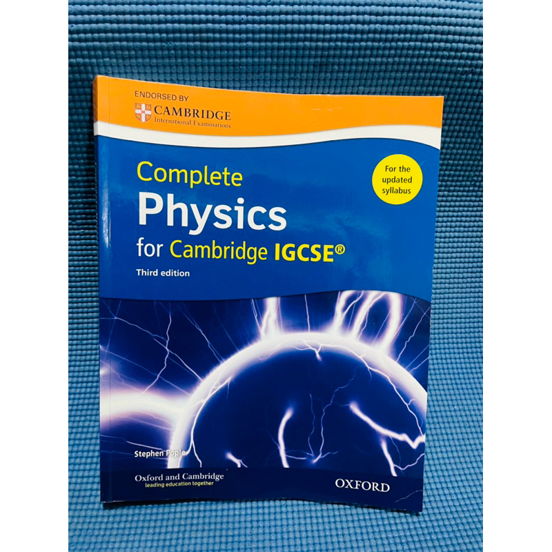 Cambridge Complete Physics for Cambridge IGCSE💥มีไฮไลท์เนื้อหา 80%แบบฝึกยังไม่ทำ