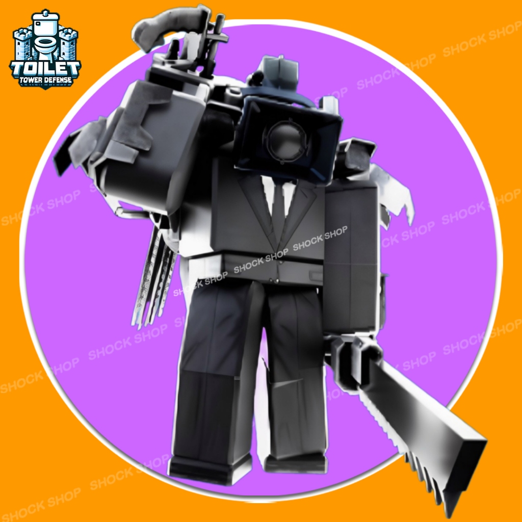 การ์ดเกมส์ตัว>ดาบช่างกล้องใหญ่< เกมส์ Toilet tower defense