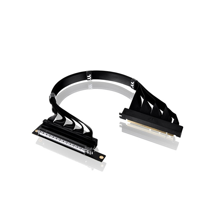 THERMALTAKE PCI-E 4.0 Dual 90 Degree Riser Cable 400mm (AC-077-CO1OTN-C1)