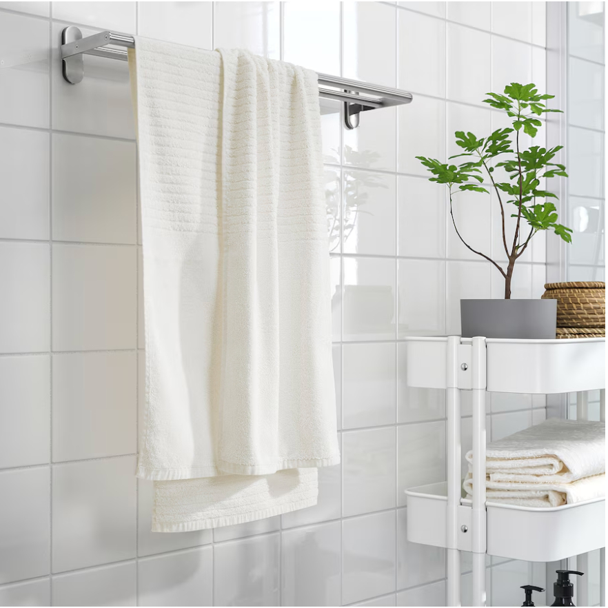 ผ้าขนหนู ผ้าเช็ดตัว วัวเควิน อิเกีย Bath Towel VÅGSJÖN IKEA 70x140cm