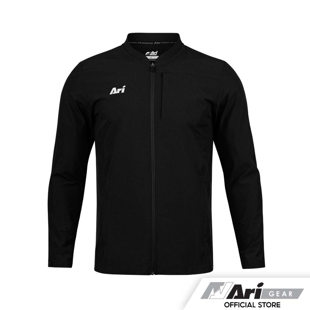 ARI ADEPT LITE JACKET - BLACK/SLIVER/WHITE เสื้อแจ็กเก็ต อาริ ADEPT LITE สีดำ