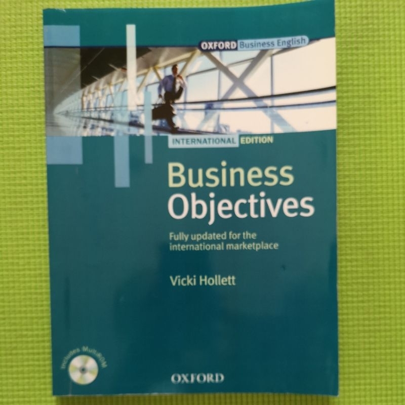 หนังสือเรียนภาษาอังกฤษOxford business English  business objectives