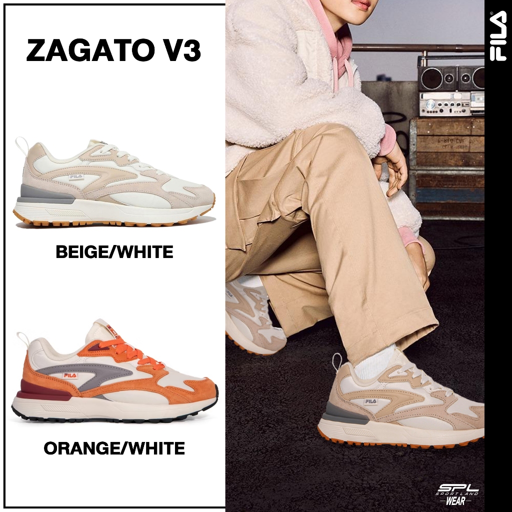 Fila Collection ฟีล่า รองเท้าผ้าใบ รองเท้าลำลอง UX Zagato V3 1RM02475F-800 / 1RM02475F-920 (3590)