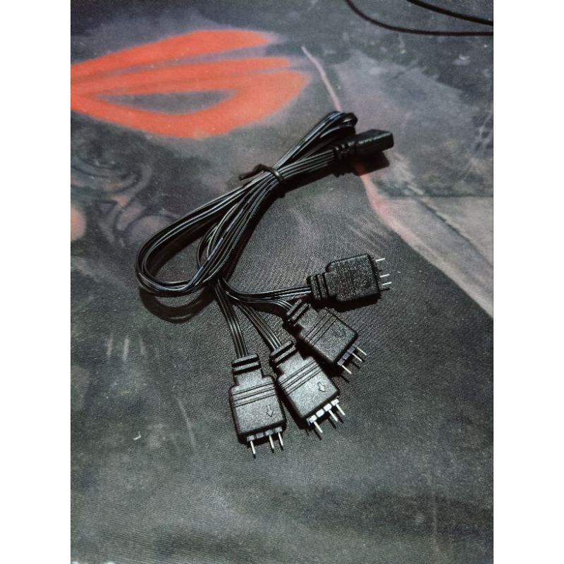 สายแปลงARGB 3pin 5 V/RGB มี1ออก4/1ออก2และตัวควบคุมSata to ARGB / Sata to ARGB+รีโมท ราคา ถูกที่สุด ดีลบีเคเค แกลเลอรีภาพที่ 4