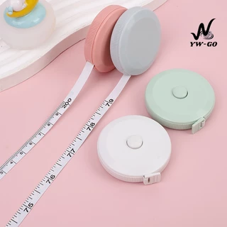 เทปวัดความสูง 150 ซม . สายวัดเอว สไตล์นอร์ดิกยืดหดได้ สายวัดแบบพกพา G2724