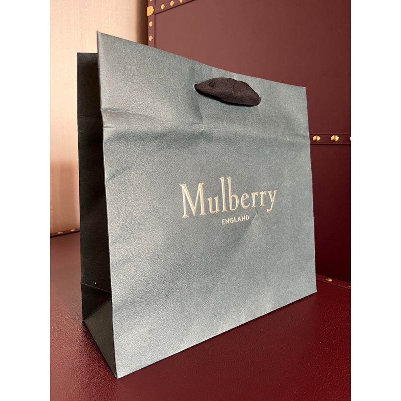 ถุงกระดาษ   Mulberry แท้100%
