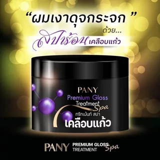 Pany Premium Gloss Treatment ทรีทเม้นท์ สปา เคลือบแก้ว [300 ml.] [1 กระปุก] ทรีทเม้นท์บำรุงผม เคราตินบำรุงผม