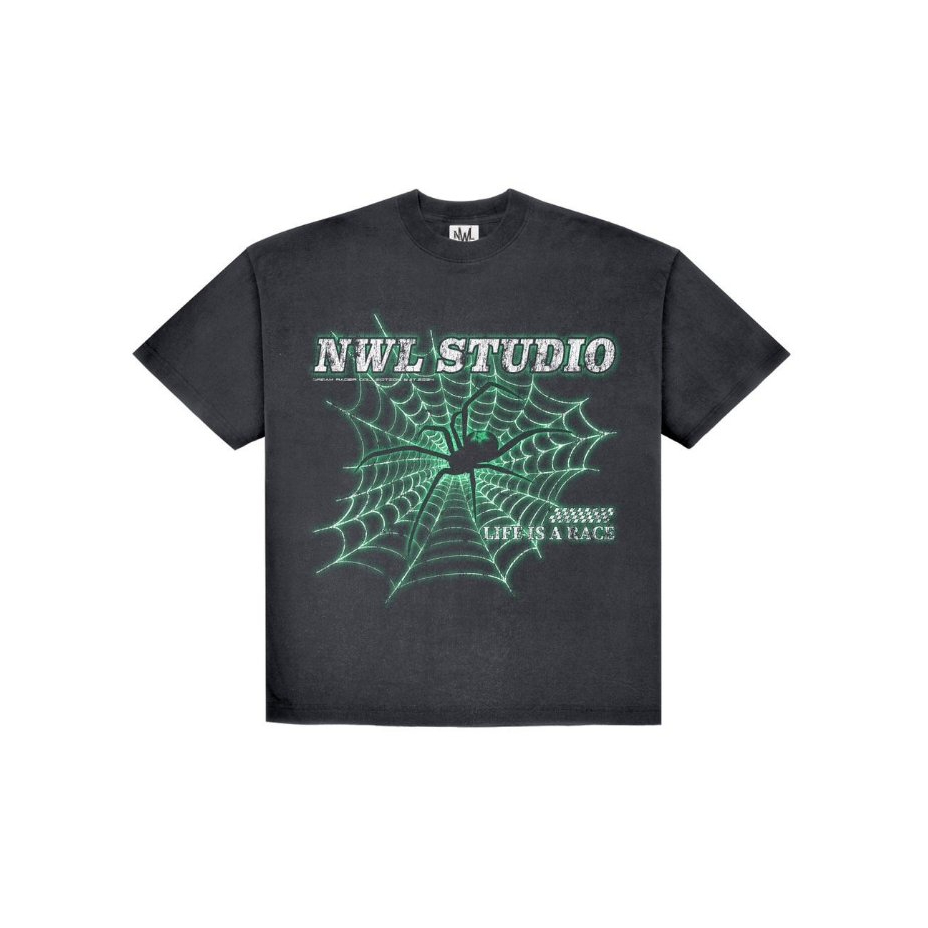 NWL24 Dream racer 03 Boxy T-Shirt Blackfade