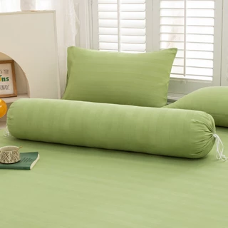 ปลอกหมอนข้าง Satin หมอนข้าง ป้องกันไรฝุ่น ลาย 40x8in (100x22 ซม.)