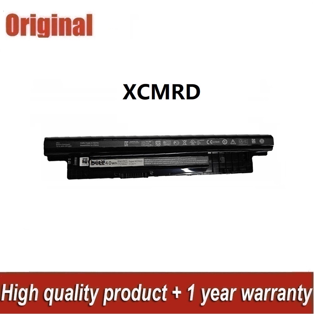 ✨XCMRD ใหม่เข้ากันได้ Dell Inspiron 14-3421 3521 5521 3721 5721 14R-5437 15R-5537 17-3737 แบตเตอรี่ (14.8V 40wh)