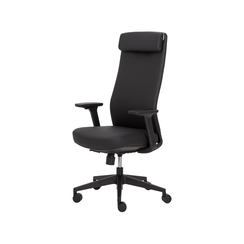 Modernform เก้าอี้ผู้บริหาร รุ่น BEASTON พนักพิงสูง แขนปรับ ขาไนลอน หุ้มหนังเทียม