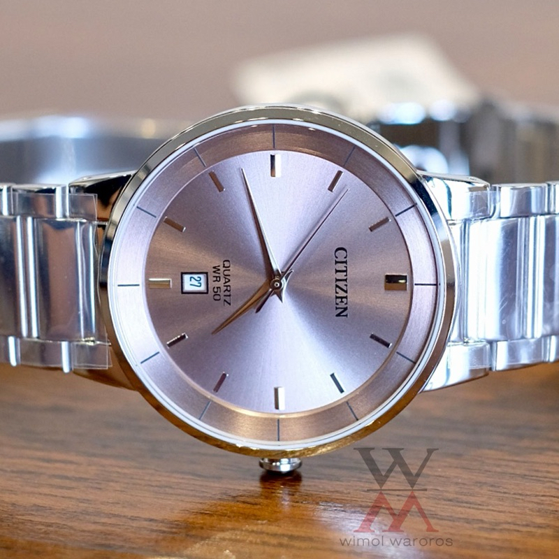 นาฬิกา CITIZEN รุ่น BI5120-51Z(ชมพู), 51L(น้ำเงิน) Cal.G112 Quartz WR50 (เรือนเงิน)