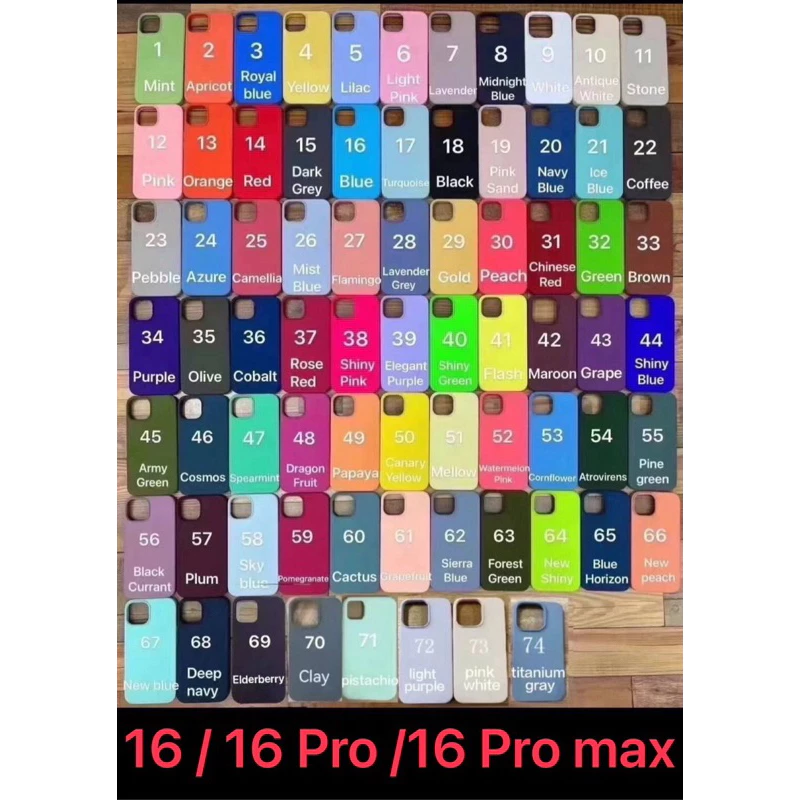 รุ่นใหม่Case ไอโฟน 16 16pro 16promax เคส สีพื้น กำมะหยี่โลโก้ for ไอโฟน 16 16plus 16pro i16promax เคสสีพื้น